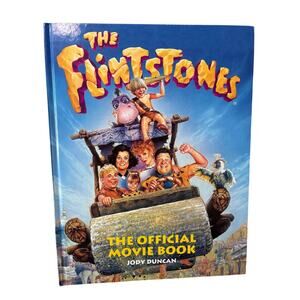 The Flintstones official Movie Book Hardcover 1994 by Jody Duncan Honey Bear